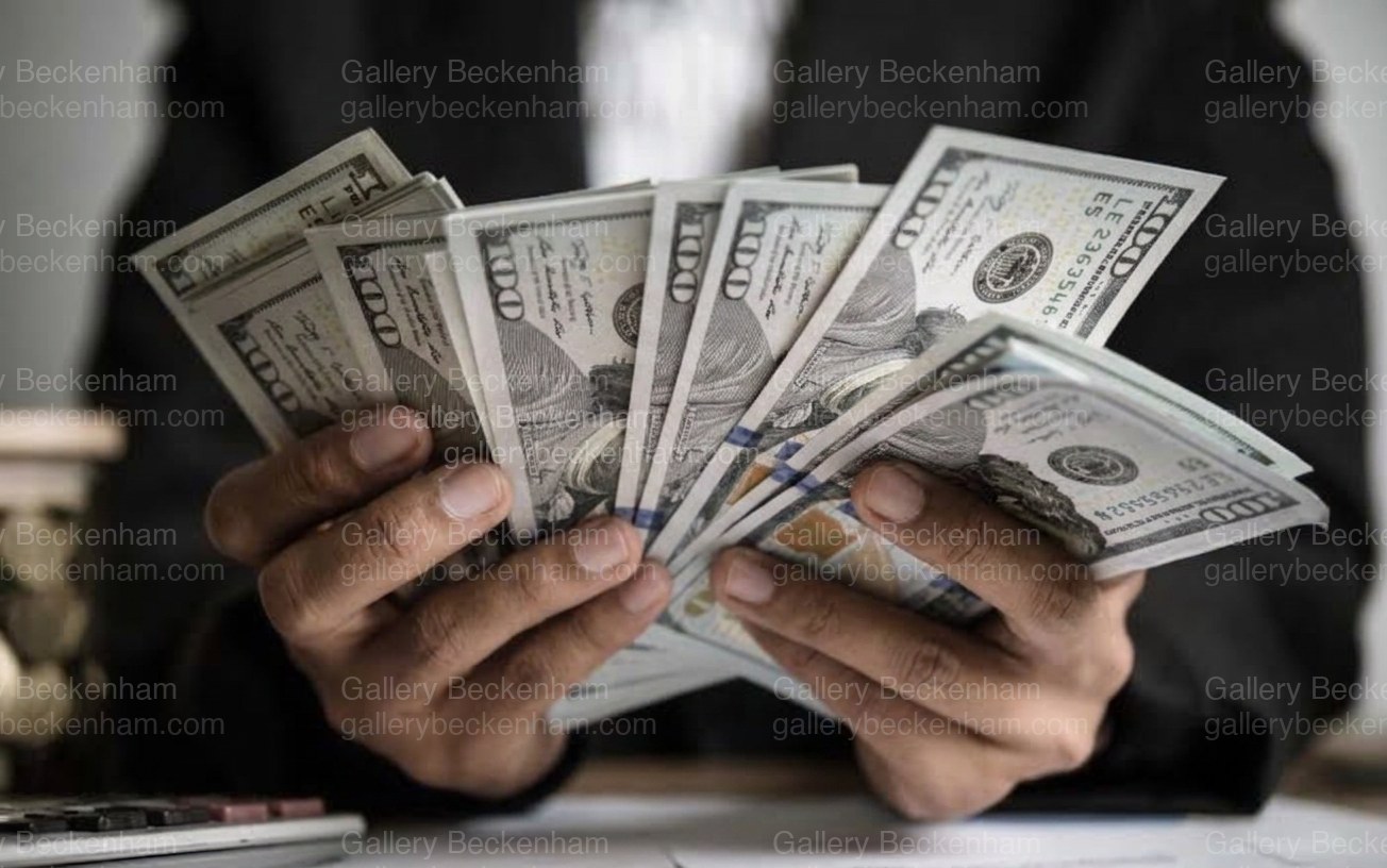 Executive Cash Office: licensed stock photo by Gallery Beckenham